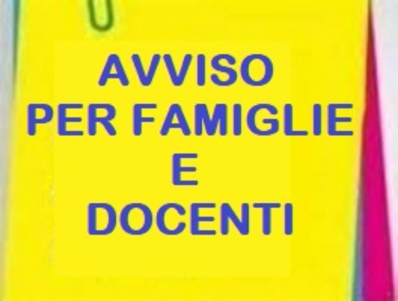 Scuola Primaria e Infanzia - Rientro classi